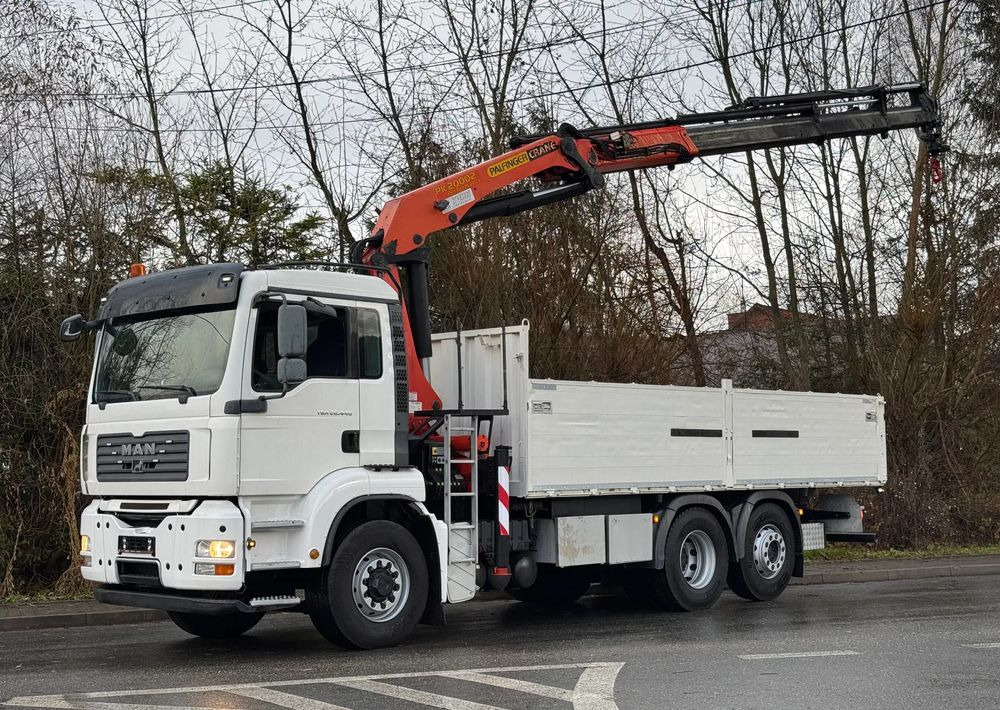 MAN * TGA 26-440 * 4x6 Hydrodrive * HDS Palfinger PK 20002 * Bardzo Dobry Stan - Pritsche LKW, Autokran: das Bild 1 MAN * TGA 26-440 * 4x6 Hydrodrive * HDS Palfinger PK 20002 * Bardzo Dobry Stan - Pritsche LKW, Autokran: das Bild 1
