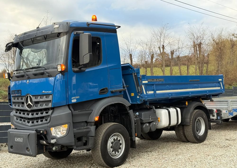 Mercedes-Benz * Arocs * 4X4 * JAK NOWY * Wywrotka Kiper Meiller+ Przyczepa * Zestaw Sprowadzony * 80.700 km Oryginalnie * Mercedes - Kipper: das Bild 3 Mercedes-Benz * Arocs * 4X4 * JAK NOWY * Wywrotka Kiper Meiller+ Przyczepa * Zestaw Sprowadzony * 80.700 km Oryginalnie * Mercedes - Kipper: das Bild 3