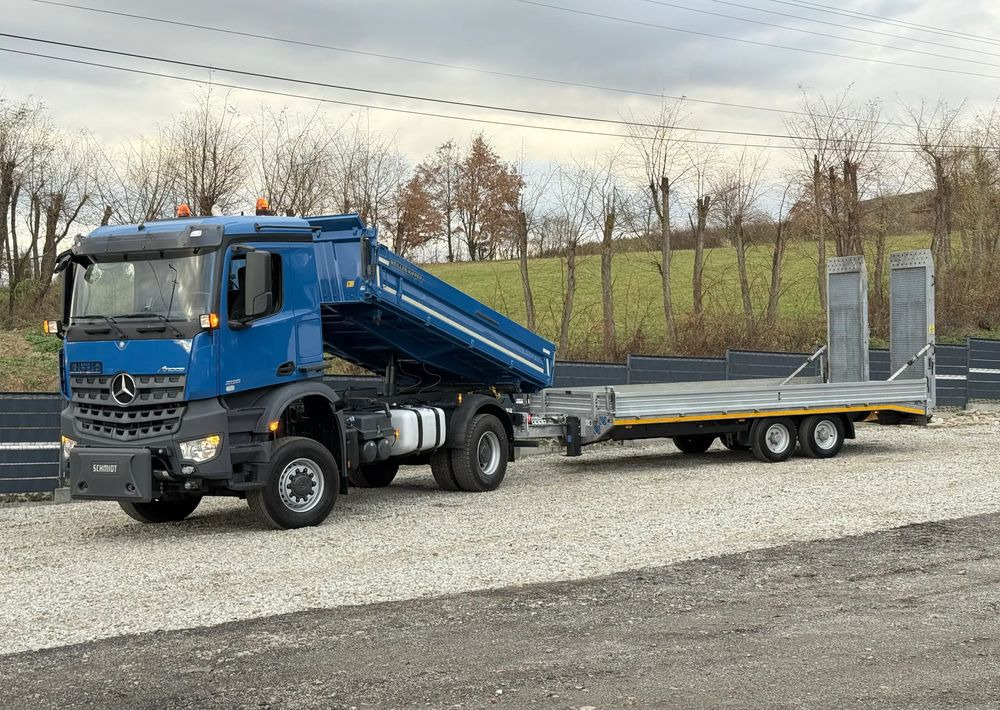 Mercedes-Benz * Arocs * 4X4 * JAK NOWY * Wywrotka Kiper Meiller+ Przyczepa * Zestaw Sprowadzony * 80.700 km Oryginalnie * Mercedes - Kipper: das Bild 1 Mercedes-Benz * Arocs * 4X4 * JAK NOWY * Wywrotka Kiper Meiller+ Przyczepa * Zestaw Sprowadzony * 80.700 km Oryginalnie * Mercedes - Kipper: das Bild 1