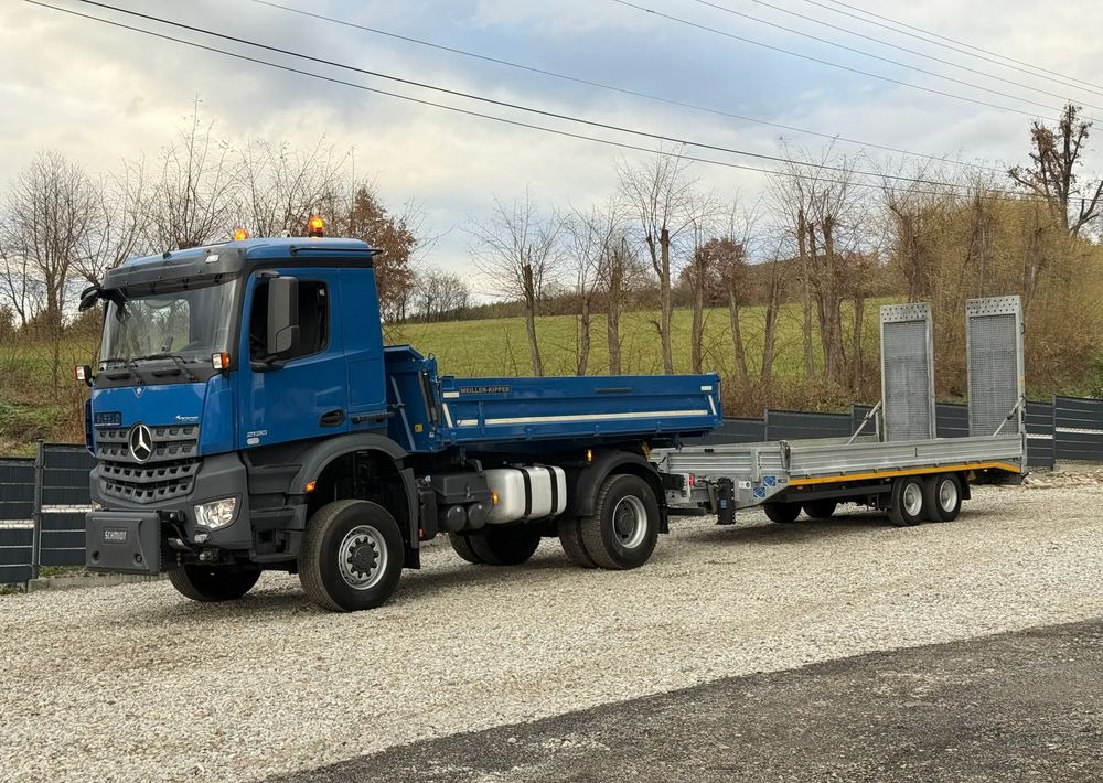 Mercedes-Benz * Arocs * 4X4 * JAK NOWY * Wywrotka Kiper Meiller+ Przyczepa * Zestaw Sprowadzony * 80.700 km Oryginalnie * Mercedes - Kipper: das Bild 2 Mercedes-Benz * Arocs * 4X4 * JAK NOWY * Wywrotka Kiper Meiller+ Przyczepa * Zestaw Sprowadzony * 80.700 km Oryginalnie * Mercedes - Kipper: das Bild 2