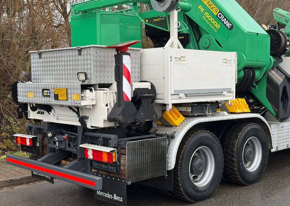 Pritsche LKW, Autokran Mercedes-Benz * HDS Palfinger 150002 + FLY JIB PJ 170 * Mercedes Actros 8x6 * Dźwig * 40 TON * Wyciągarka * 35 Metrów * Kosz *: das Bild 17 Pritsche LKW, Autokran Mercedes-Benz * HDS Palfinger 150002 + FLY JIB PJ 170 * Mercedes Actros 8x6 * Dźwig * 40 TON * Wyciągarka * 35 Metrów * Kosz *: das Bild 17