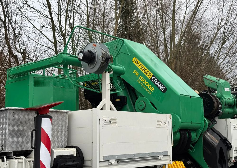 Pritsche LKW, Autokran Mercedes-Benz * HDS Palfinger 150002 + FLY JIB PJ 170 * Mercedes Actros 8x6 * Dźwig * 40 TON * Wyciągarka * 35 Metrów * Kosz *: das Bild 18 Pritsche LKW, Autokran Mercedes-Benz * HDS Palfinger 150002 + FLY JIB PJ 170 * Mercedes Actros 8x6 * Dźwig * 40 TON * Wyciągarka * 35 Metrów * Kosz *: das Bild 18