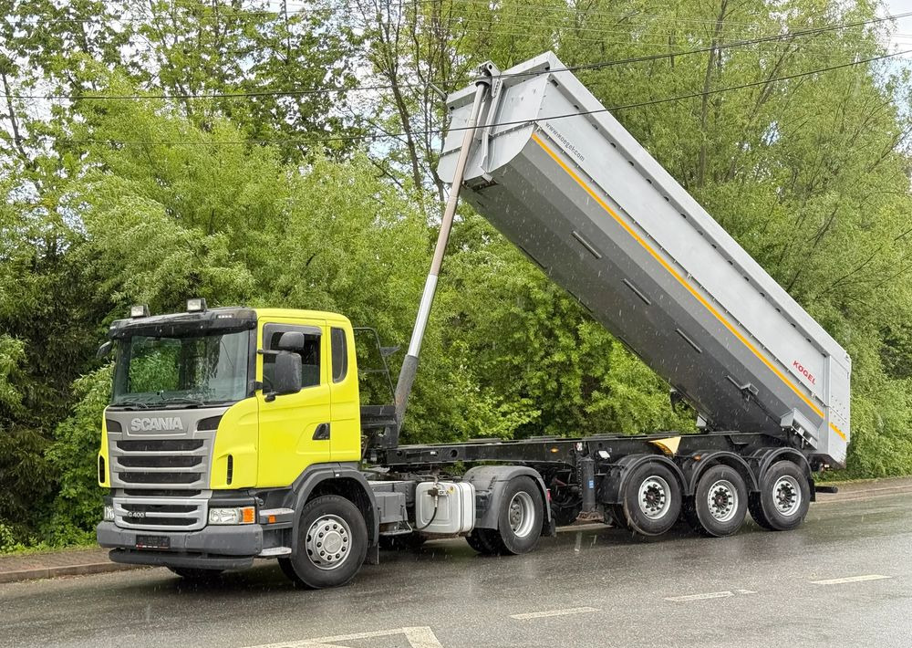 Sattelzugmaschine, Kipper Auflieger Scania * Zestaw * Scania G400 + Naczepa Kogel Kiper Wywrotka  * Sprowadzony * Bardzo Dobry Stan *: das Bild 19