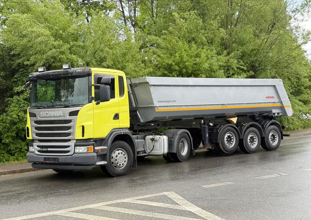 Sattelzugmaschine, Kipper Auflieger Scania * Zestaw * Scania G400 + Naczepa Kogel Kiper Wywrotka  * Sprowadzony * Bardzo Dobry Stan *: das Bild 12