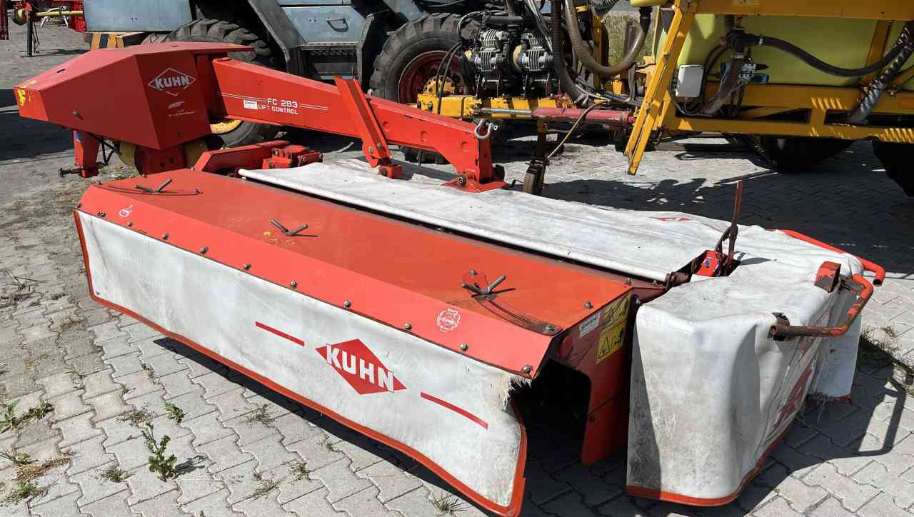 Kuhn FC283 schijvenmaaier achtermaaier weidebouwmachines - Mähwerk: das Bild 1 Kuhn FC283 schijvenmaaier achtermaaier weidebouwmachines - Mähwerk: das Bild 1