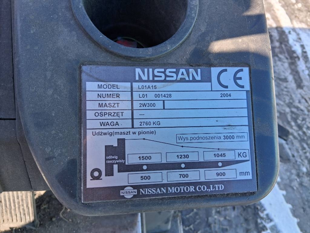 Nissan L01A15 - Treibgasstapler: das Bild 3 Nissan L01A15 - Treibgasstapler: das Bild 3