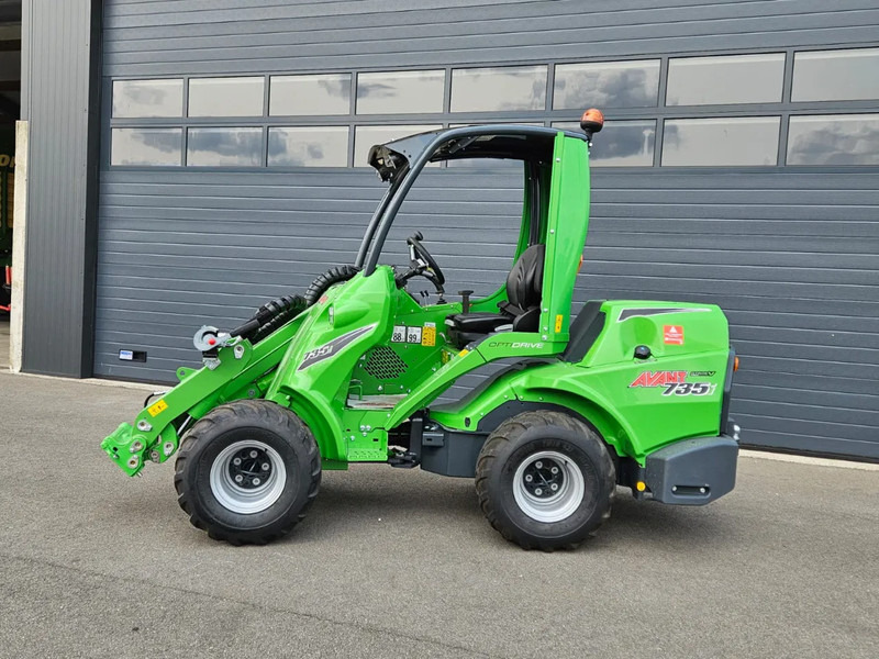 Deltalader Avant 735i TDL + mini-shovel: das Bild 7
