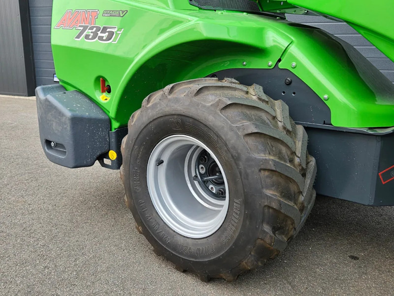 Deltalader Avant 735i TDL + mini-shovel: das Bild 14