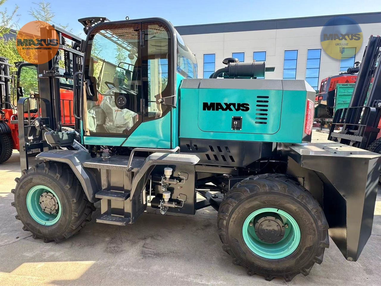 Maxus 23.04 in stock in Poland/ Wózek terenowy 4x4 / 4x4 terrain forklift / позашляховий 4x4 вилковий навантажувач / Geländestapler 4x4 Diesel - Geländestapler: das Bild 4 Maxus 23.04 in stock in Poland/ Wózek terenowy 4x4 / 4x4 terrain forklift / позашляховий 4x4 вилковий навантажувач / Geländestapler 4x4 Diesel - Geländestapler: das Bild 4