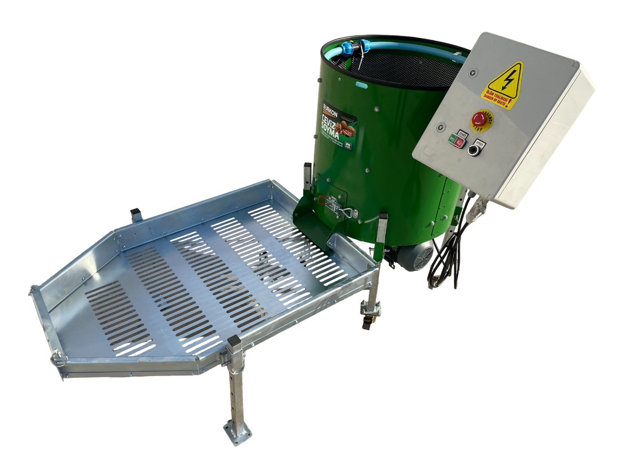 Burkon 190LT 80kg Devir Ayarlı (Rendeli) Ceviz Soyma Makinesi - Lebensmittelmaschine: das Bild 1 Burkon 190LT 80kg Devir Ayarlı (Rendeli) Ceviz Soyma Makinesi - Lebensmittelmaschine: das Bild 1