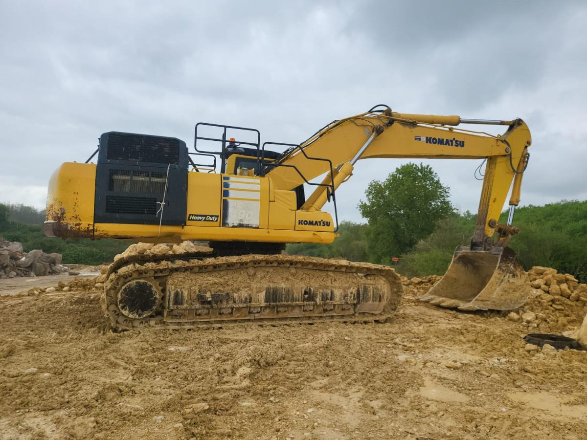 Komatsu PC490LC - Kettenbagger: das Bild 4 Komatsu PC490LC - Kettenbagger: das Bild 4