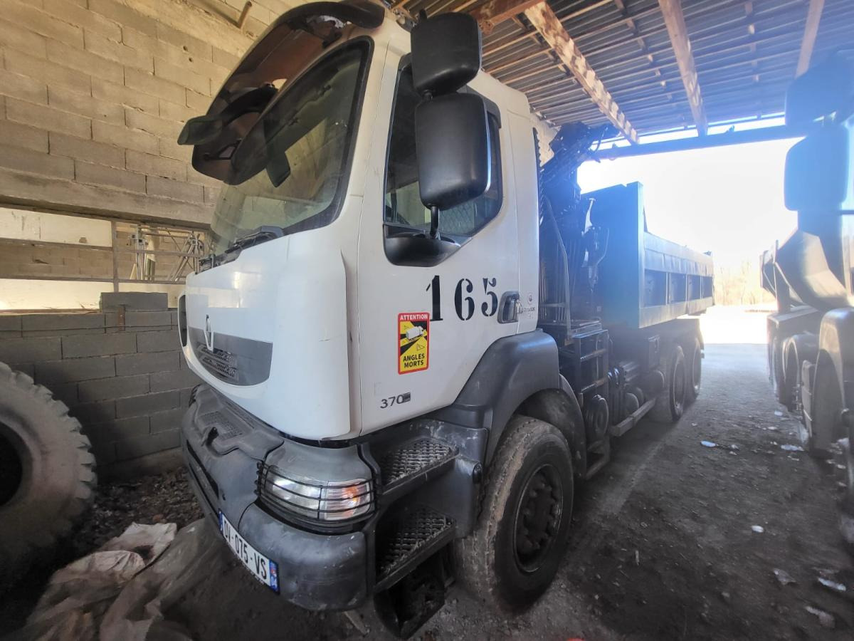 Renault 370.32 DXI - Kipper, Autokran: das Bild 2 Renault 370.32 DXI - Kipper, Autokran: das Bild 2