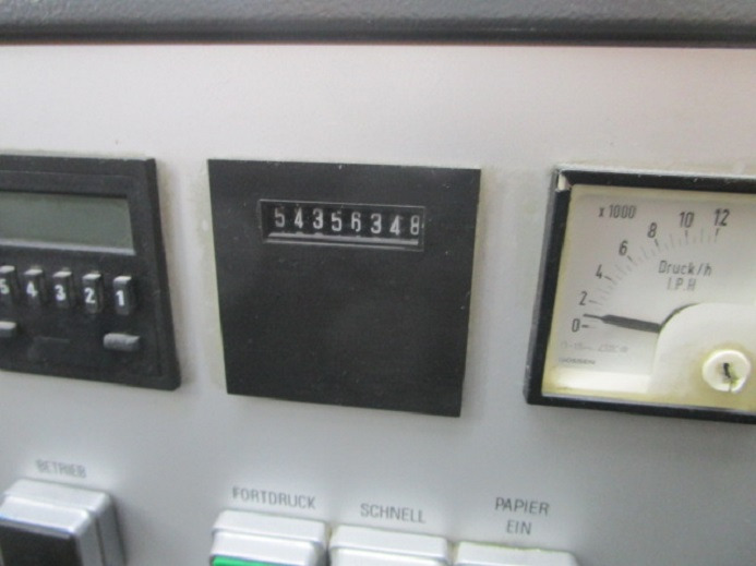 Offsetdruckmaschine HB GTO 52: das Bild 8