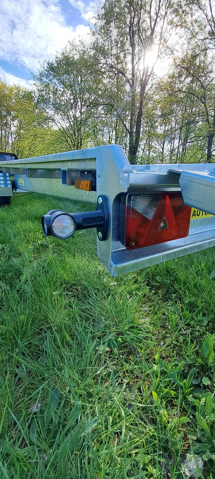NEU: Autotransporter Anhänger LAWETA Z NAJAZDAMI NA 2 AUTA 8,5x2M DMC 3500, 3 OSIE / CAR TRANSPORTER WITH RAMPS FOR 2 CARS 8.5x2M DMC 3500, 3 AXLES: das Bild 11