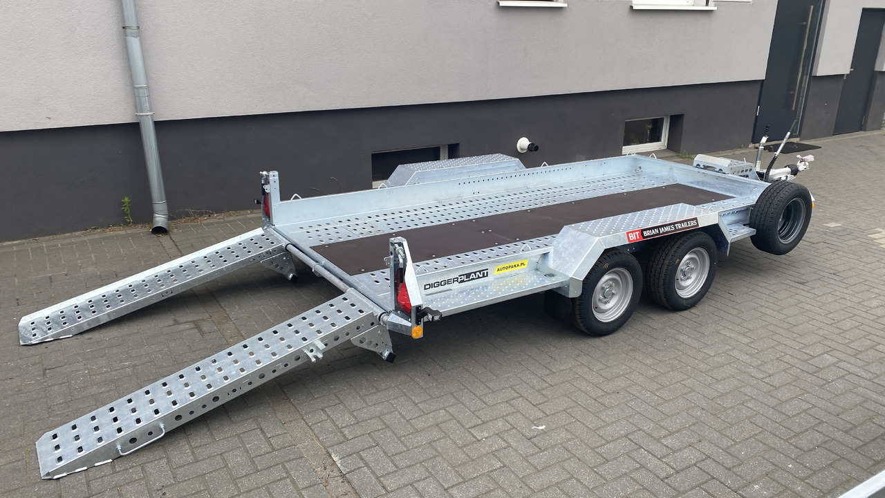 PRZYCZEPA BRIAN JAMES TRAILERS LAWETA KOPARKI MINIKOPARKI 3500KG 320x170 / BRIAN JAMES TRAILERS Excavator/Miniexcavator Flatbed Trailer 3500KG 320x170 - Baumaschinenanhänger: das Bild 2 PRZYCZEPA BRIAN JAMES TRAILERS LAWETA KOPARKI MINIKOPARKI 3500KG 320x170 / BRIAN JAMES TRAILERS Excavator/Miniexcavator Flatbed Trailer 3500KG 320x170 - Baumaschinenanhänger: das Bild 2