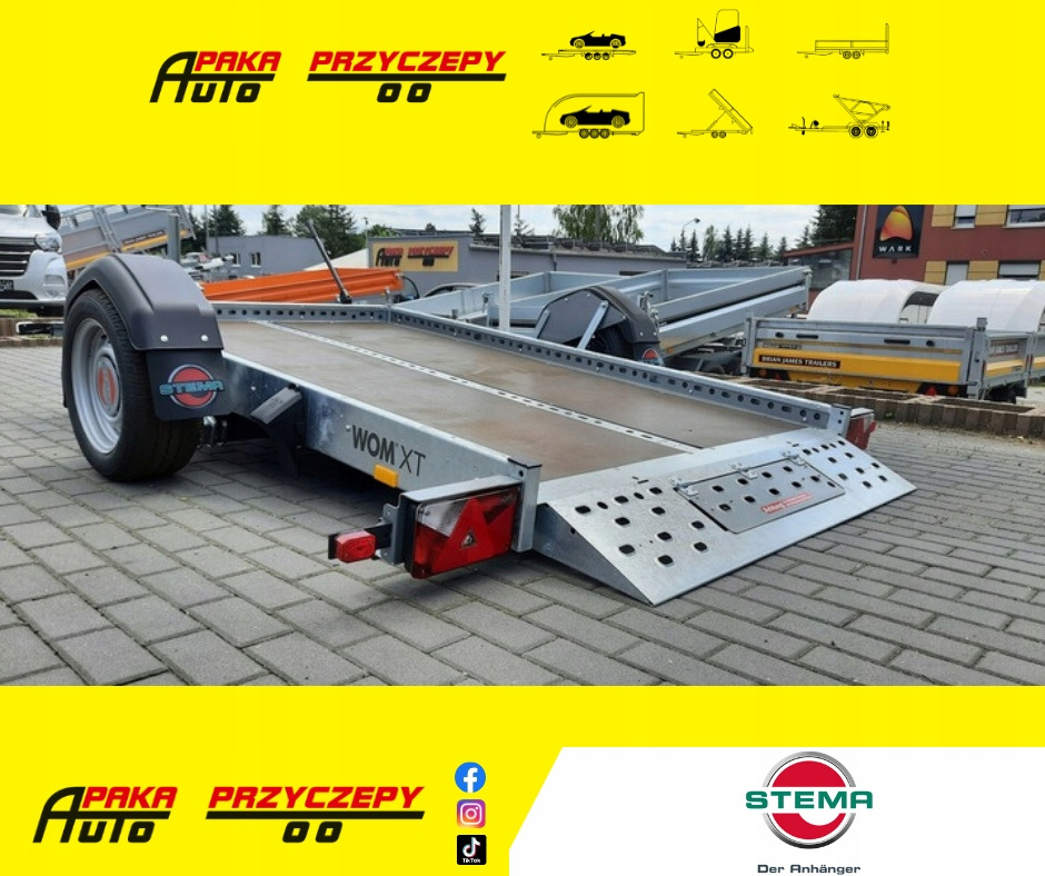 PRZYCZEPA DO MOTOCYKLA QUADA RAMPA UCHYLNA 1300KG / MOTORCYCLE QUAD TRAILER WITH TILTING RAMPS 1300KG - Motorradanhänger: das Bild 1 PRZYCZEPA DO MOTOCYKLA QUADA RAMPA UCHYLNA 1300KG / MOTORCYCLE QUAD TRAILER WITH TILTING RAMPS 1300KG - Motorradanhänger: das Bild 1