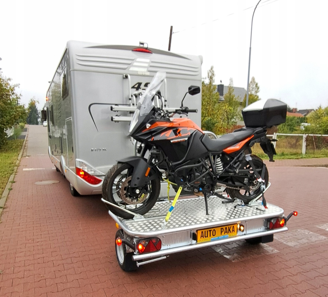 PRZYCZEPA DO POD MOTOCYKL / SKUTER, DMC 750 KG / MOTORCYCLE / SCOOTER TRAILER, DMC 750 KG - Motorradanhänger: das Bild 2 PRZYCZEPA DO POD MOTOCYKL / SKUTER, DMC 750 KG / MOTORCYCLE / SCOOTER TRAILER, DMC 750 KG - Motorradanhänger: das Bild 2