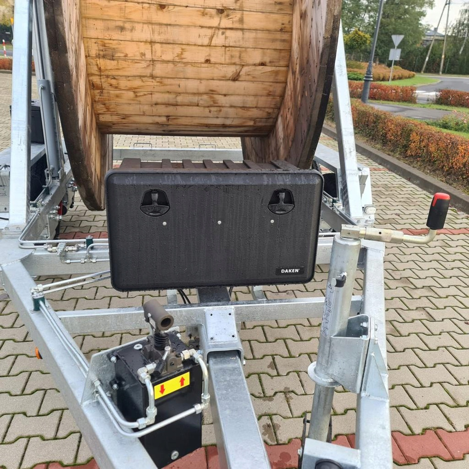 NEU: Kabeltrommelanhänger PRZYCZEPA SŁUPOWA KABLOWA PRZEWÓZ KABLI 3500 KG / POLE CABLE TRAILER FOR CABLE TRANSPORT 3500 KG: das Bild 7