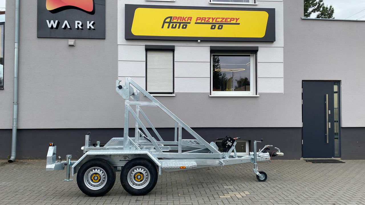 PRZYCZEPA WARK KABLOWA Z WCIĄGARKĄ RĘCZNĄ, DMC 3500 KG / WARK Cable Trailer with Manual Winch, DMC 3500 KG - Kabeltrommelanhänger: das Bild 5 PRZYCZEPA WARK KABLOWA Z WCIĄGARKĄ RĘCZNĄ, DMC 3500 KG / WARK Cable Trailer with Manual Winch, DMC 3500 KG - Kabeltrommelanhänger: das Bild 5