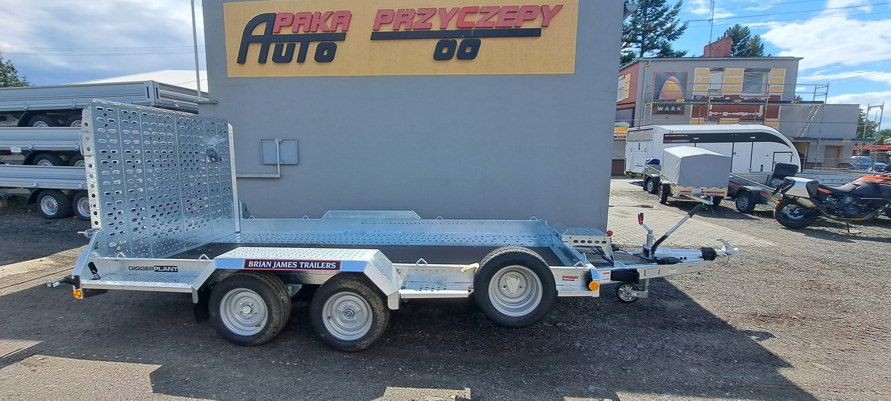 PRZYCZEPA Z RAMPĄ POD KOPARKĘ DO MINIKOPARKI 3500 / TRAILER WITH RAMPS FOR EXCAVATOR MINI EXCAVATOR 3500 - Baumaschinenanhänger: das Bild 2 PRZYCZEPA Z RAMPĄ POD KOPARKĘ DO MINIKOPARKI 3500 / TRAILER WITH RAMPS FOR EXCAVATOR MINI EXCAVATOR 3500 - Baumaschinenanhänger: das Bild 2