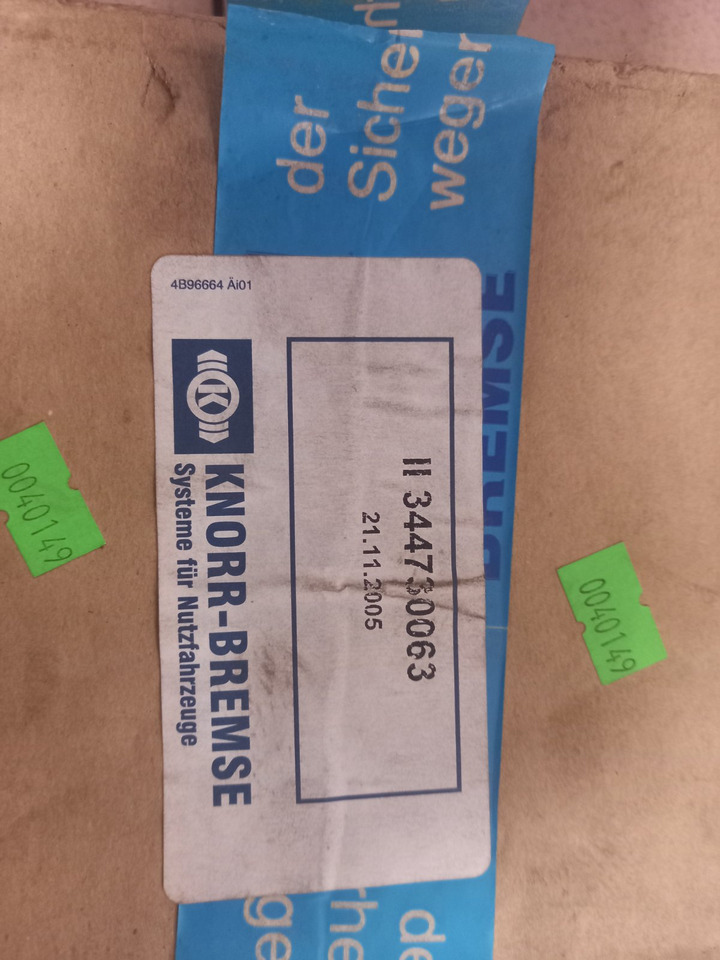 KNORR-BREMSE - Bremsteile: das Bild 2 KNORR-BREMSE - Bremsteile: das Bild 2