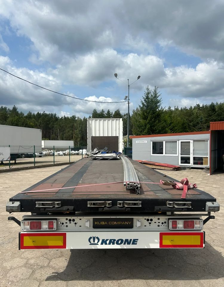 Krone SD FIRANKA / PLATFORMA / USZKODZONA ZABUDOWA / 2019 ROK !! - Pritschenauflieger/ Plattformauflieger: das Bild 5 Krone SD FIRANKA / PLATFORMA / USZKODZONA ZABUDOWA / 2019 ROK !! - Pritschenauflieger/ Plattformauflieger: das Bild 5