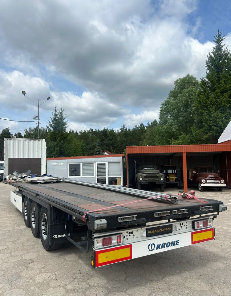 Krone SD FIRANKA / PLATFORMA / USZKODZONA ZABUDOWA / 2019 ROK !! - Pritschenauflieger/ Plattformauflieger: das Bild 4 Krone SD FIRANKA / PLATFORMA / USZKODZONA ZABUDOWA / 2019 ROK !! - Pritschenauflieger/ Plattformauflieger: das Bild 4