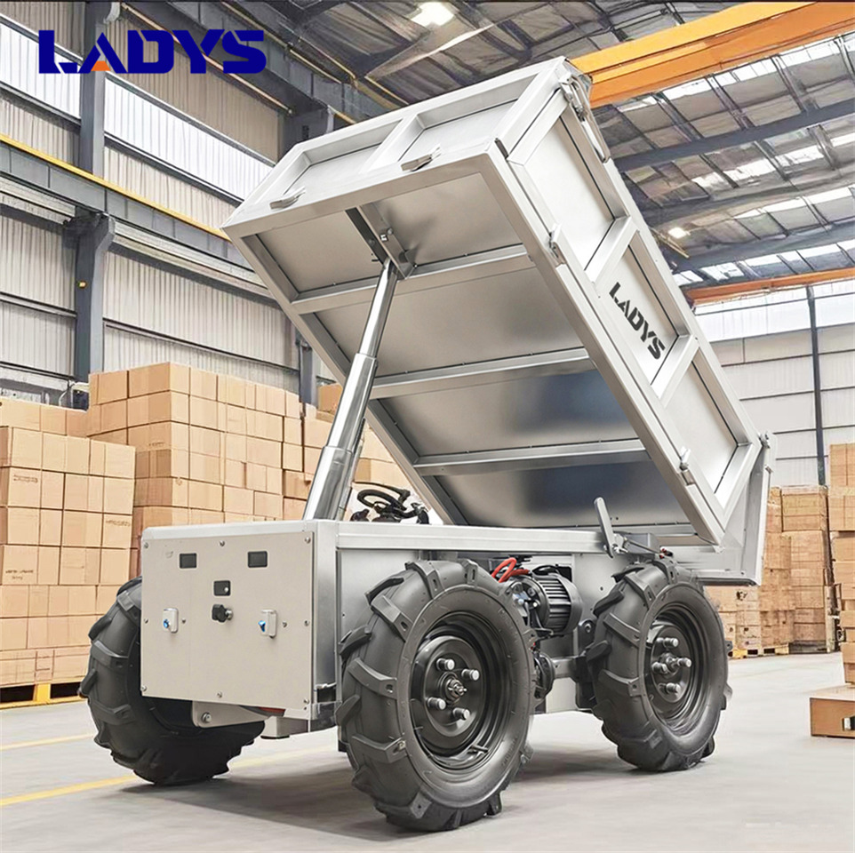 LADYS Electric Remote Control Transporter Agricultural Orchard Farm Electric Utv Dump Trailer Material Handling Equipment All Terrain Transport Vehicle - Quad: das Bild 4 LADYS Electric Remote Control Transporter Agricultural Orchard Farm Electric Utv Dump Trailer Material Handling Equipment All Terrain Transport Vehicle - Quad: das Bild 4