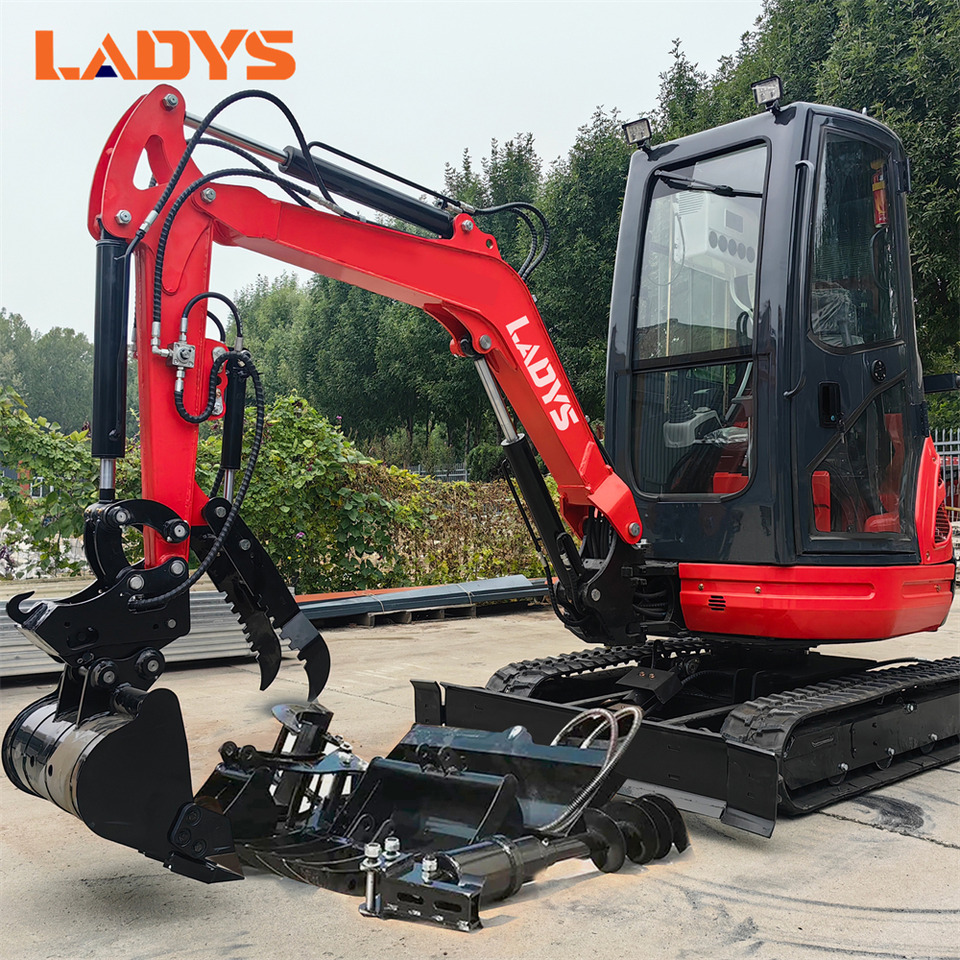 LADYS DY25U Mini Excavator Euro 5/Epa Engine Kubota Mini Excavator For Sale - Minibagger: das Bild 1 LADYS DY25U Mini Excavator Euro 5/Epa Engine Kubota Mini Excavator For Sale - Minibagger: das Bild 1