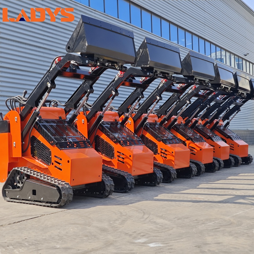 LADYS Free Shipping Mini Skid Steer Loader Compact Track Electric/Diesel Chinese Mini Skid Steer Loader For Sale With Mini Skid Steer Attachments 4 In 1 Bucket - Leasing LADYS Free Shipping Mini Skid Steer Loader Compact Track Electric/Diesel Chinese Mini Skid Steer Loader For Sale With Mini Skid Steer Attachments 4 In 1 Bucket: das Bild 10