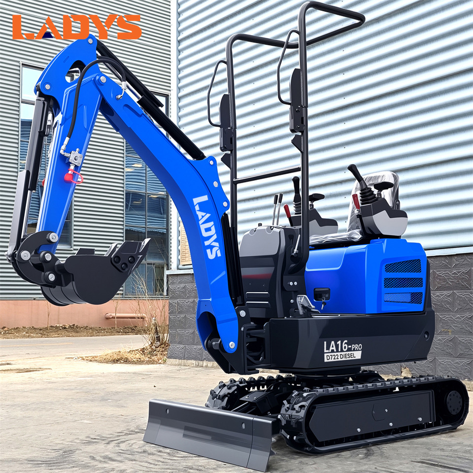LADYS LA16Pro Mini Excavator Digger Miniexcavadora EPA Kubota Engine Mini Excavator For Sale With Mini Excavator Attachment Set - Minibagger: das Bild 5 LADYS LA16Pro Mini Excavator Digger Miniexcavadora EPA Kubota Engine Mini Excavator For Sale With Mini Excavator Attachment Set - Minibagger: das Bild 5