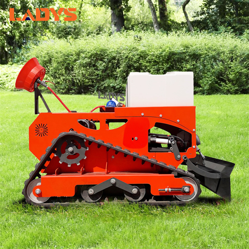 LADYS LD1000 Electric Remote Control Multi-Function Lawn Mower All-Terrain Agricultural Sprayers Pesticide Spraying Mower Gas Gasoline Track Crawler Lawn Mower - Mähwerk: das Bild 5 LADYS LD1000 Electric Remote Control Multi-Function Lawn Mower All-Terrain Agricultural Sprayers Pesticide Spraying Mower Gas Gasoline Track Crawler Lawn Mower - Mähwerk: das Bild 5