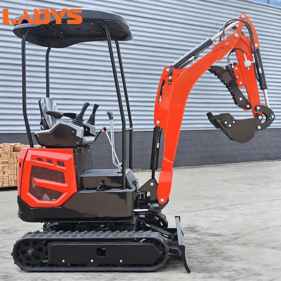 LADYS Mini Excavator Digger Miniexcavadora EPA Kubota Engine Chinese LADYS DY18 Mini Excavator For Sale With Mini Excavator Attachment Set - Minibagger: das Bild 4 LADYS Mini Excavator Digger Miniexcavadora EPA Kubota Engine Chinese LADYS DY18 Mini Excavator For Sale With Mini Excavator Attachment Set - Minibagger: das Bild 4