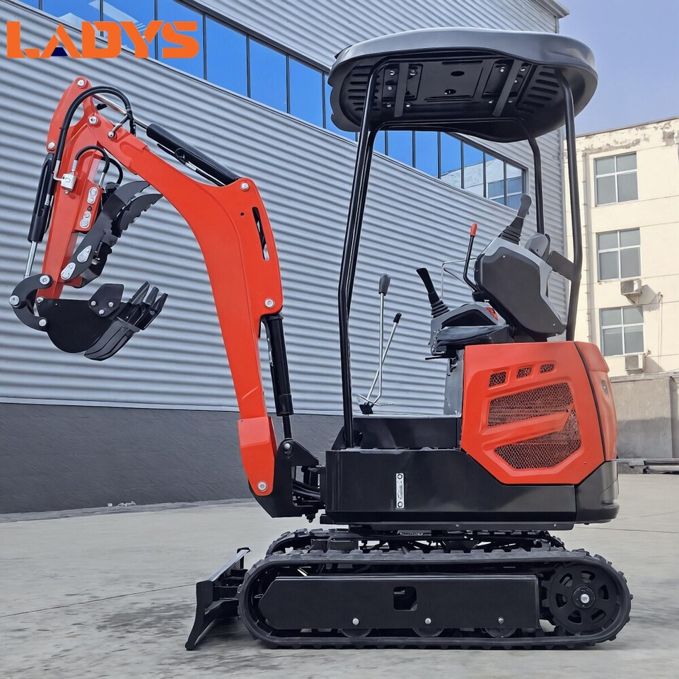 LADYS Mini Excavator Digger Miniexcavadora EPA Kubota Engine Chinese LADYS DY18 Mini Excavator For Sale With Mini Excavator Attachment Set - Minibagger: das Bild 3 LADYS Mini Excavator Digger Miniexcavadora EPA Kubota Engine Chinese LADYS DY18 Mini Excavator For Sale With Mini Excavator Attachment Set - Minibagger: das Bild 3