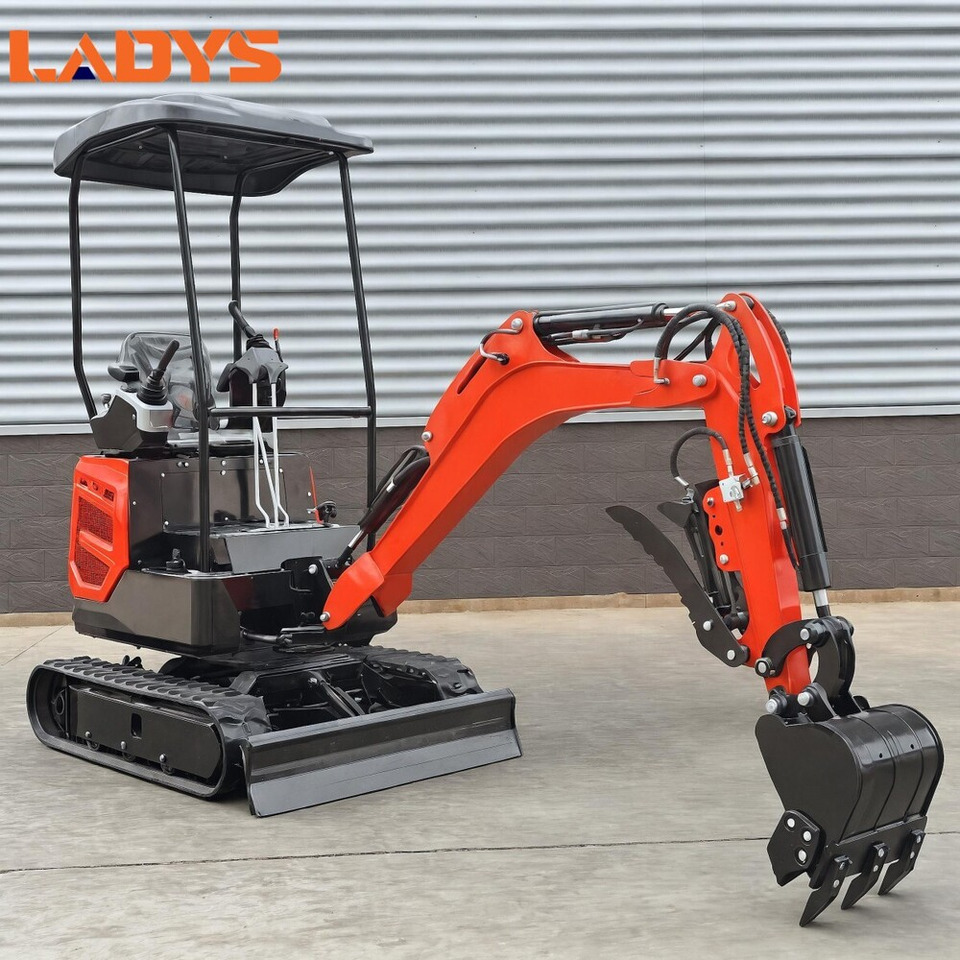 LADYS Mini Excavator Digger Miniexcavadora EPA Kubota Engine Chinese LADYS DY18 Mini Excavator For Sale With Mini Excavator Attachment Set - Minibagger: das Bild 5 LADYS Mini Excavator Digger Miniexcavadora EPA Kubota Engine Chinese LADYS DY18 Mini Excavator For Sale With Mini Excavator Attachment Set - Minibagger: das Bild 5