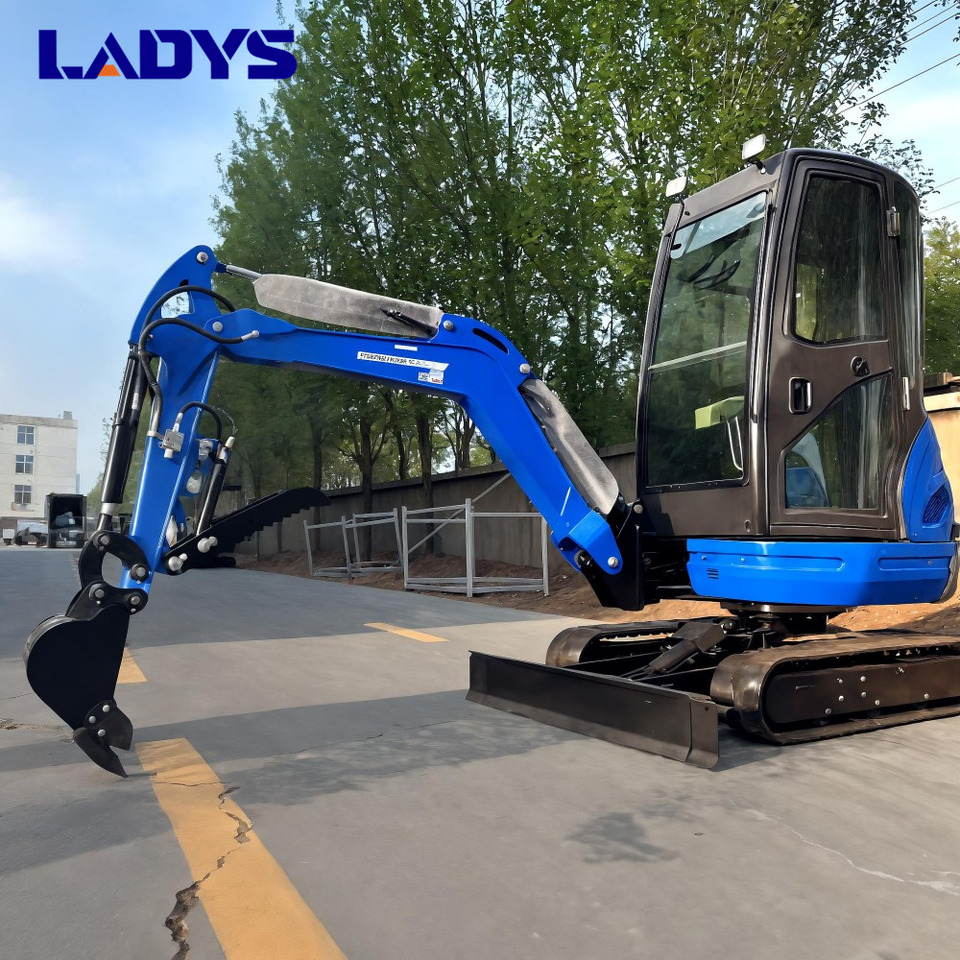 LADYS DY25U Mini Excavator Digger Miniexcavadora EPA Kubota Engine Mini Excavator For Sale With Mini Excavator Attachment Set - Kettenbagger: das Bild 4 LADYS DY25U Mini Excavator Digger Miniexcavadora EPA Kubota Engine Mini Excavator For Sale With Mini Excavator Attachment Set - Kettenbagger: das Bild 4