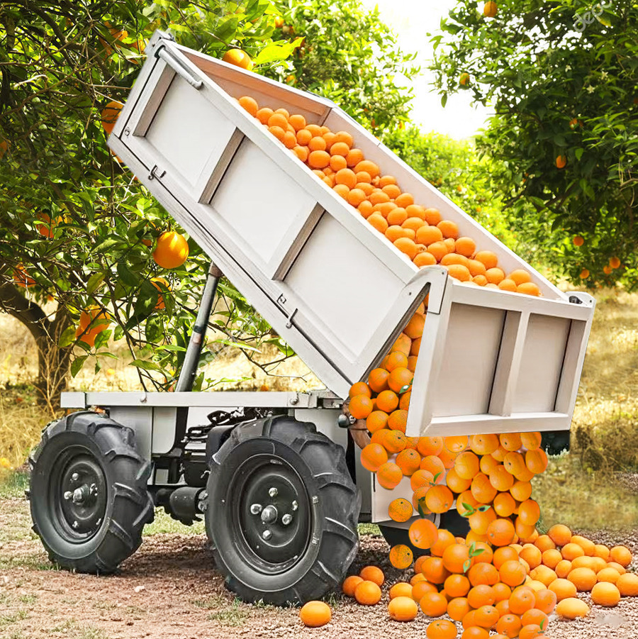 LEZUM Electric Remote Control Transporter Agricultural Orchard Farm Electric Utv Material Handling Equipment All Terrain Transport Vehicle - Landwirtschaftlicher Kipper: das Bild 2 LEZUM Electric Remote Control Transporter Agricultural Orchard Farm Electric Utv Material Handling Equipment All Terrain Transport Vehicle - Landwirtschaftlicher Kipper: das Bild 2