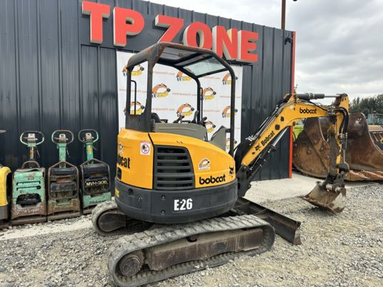 Bobcat E26 à 18900 € HT - Minibagger: das Bild 1 Bobcat E26 à 18900 € HT - Minibagger: das Bild 1