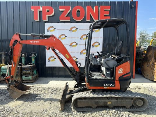Kubota U27-4 à 20500 € HT - Minibagger: das Bild 4 Kubota U27-4 à 20500 € HT - Minibagger: das Bild 4