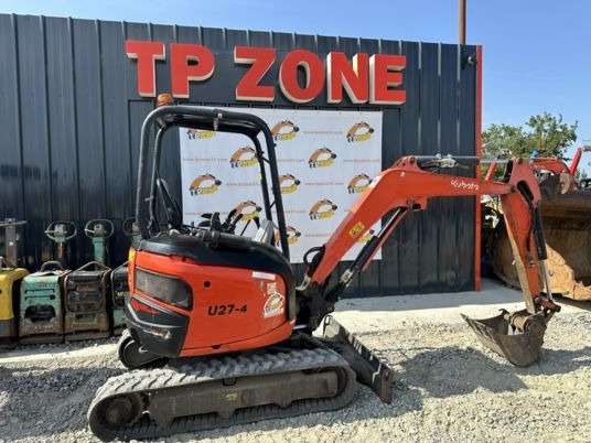Kubota U27-4 à 20500 € HT - Minibagger: das Bild 1 Kubota U27-4 à 20500 € HT - Minibagger: das Bild 1