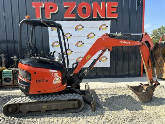 Kubota U27-4 à 20500 € HT - Minibagger: das Bild 3 Kubota U27-4 à 20500 € HT - Minibagger: das Bild 3