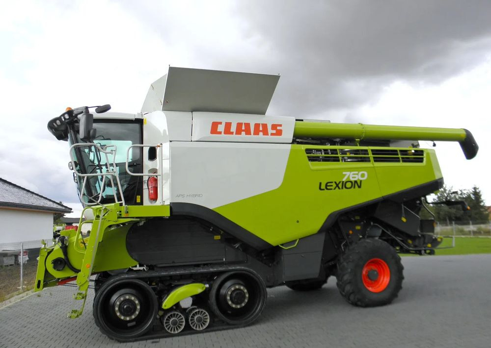 Claas Lexion 760 Terra Trac 2015 Rok, 1900 motgodzin, Heder V 930 2019 Rok, Najbogatsza Wersja, Nie Malowany, Stan Idealny - Mähdrescher: das Bild 5 Claas Lexion 760 Terra Trac 2015 Rok, 1900 motgodzin, Heder V 930 2019 Rok, Najbogatsza Wersja, Nie Malowany, Stan Idealny - Mähdrescher: das Bild 5