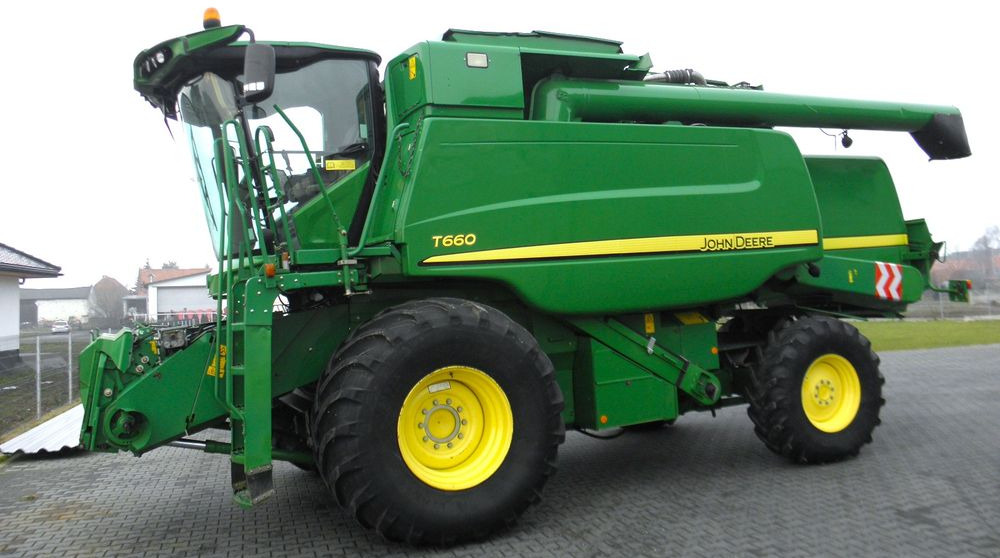 John Deere T 660 2012 Rok, heder 7,6m, Nowsza Wersja, Nie Malowany, Stan Bardzo Dobry - Mähdrescher: das Bild 5 John Deere T 660 2012 Rok, heder 7,6m, Nowsza Wersja, Nie Malowany, Stan Bardzo Dobry - Mähdrescher: das Bild 5