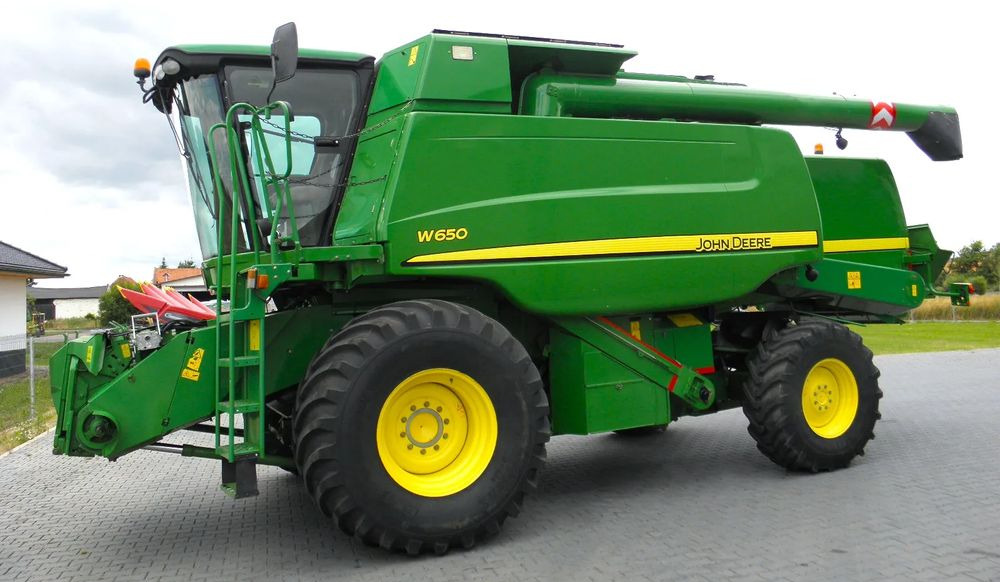 John Deere W650 2008 Rok, heder 6,7m, Nie Malowany, Stan Bardzo Dobry - Mähdrescher: das Bild 1 John Deere W650 2008 Rok, heder 6,7m, Nie Malowany, Stan Bardzo Dobry - Mähdrescher: das Bild 1