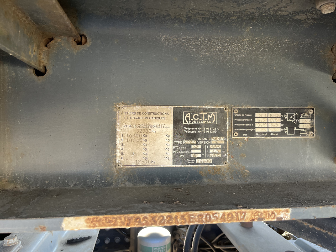 ACTM S32215 porte engins surbaissé rampes - Leasing ACTM S32215 porte engins surbaissé rampes: das Bild 13