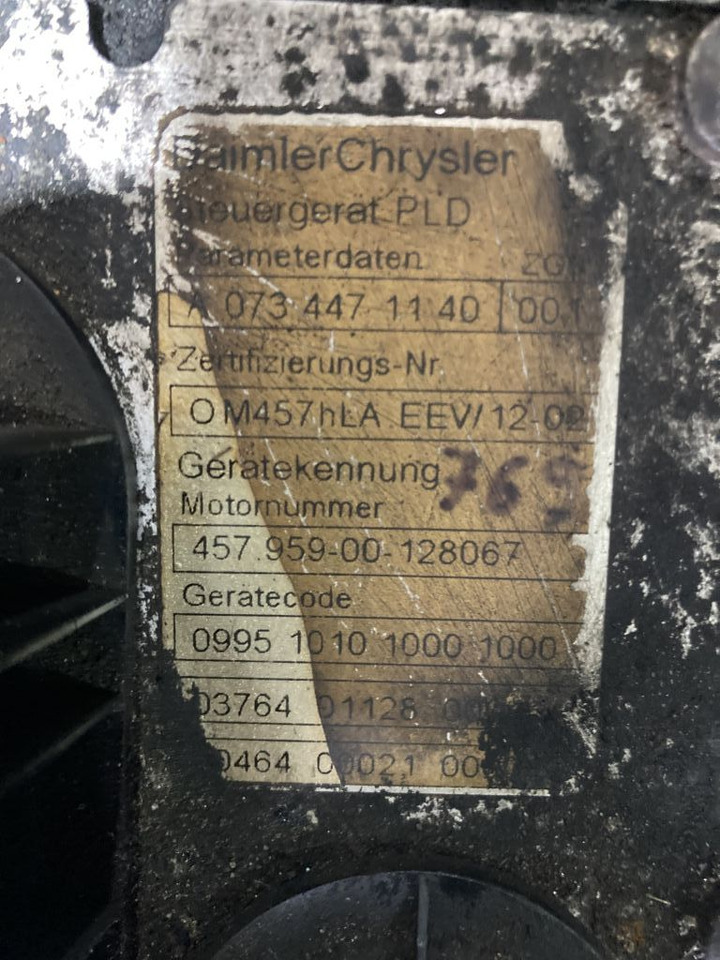 Mercedes-Benz Mercedes Motor OM 457 HLA Citaro EEV OM457HLA Claas 457.959 457959 - Motor für Bus: das Bild 3 Mercedes-Benz Mercedes Motor OM 457 HLA Citaro EEV OM457HLA Claas 457.959 457959 - Motor für Bus: das Bild 3