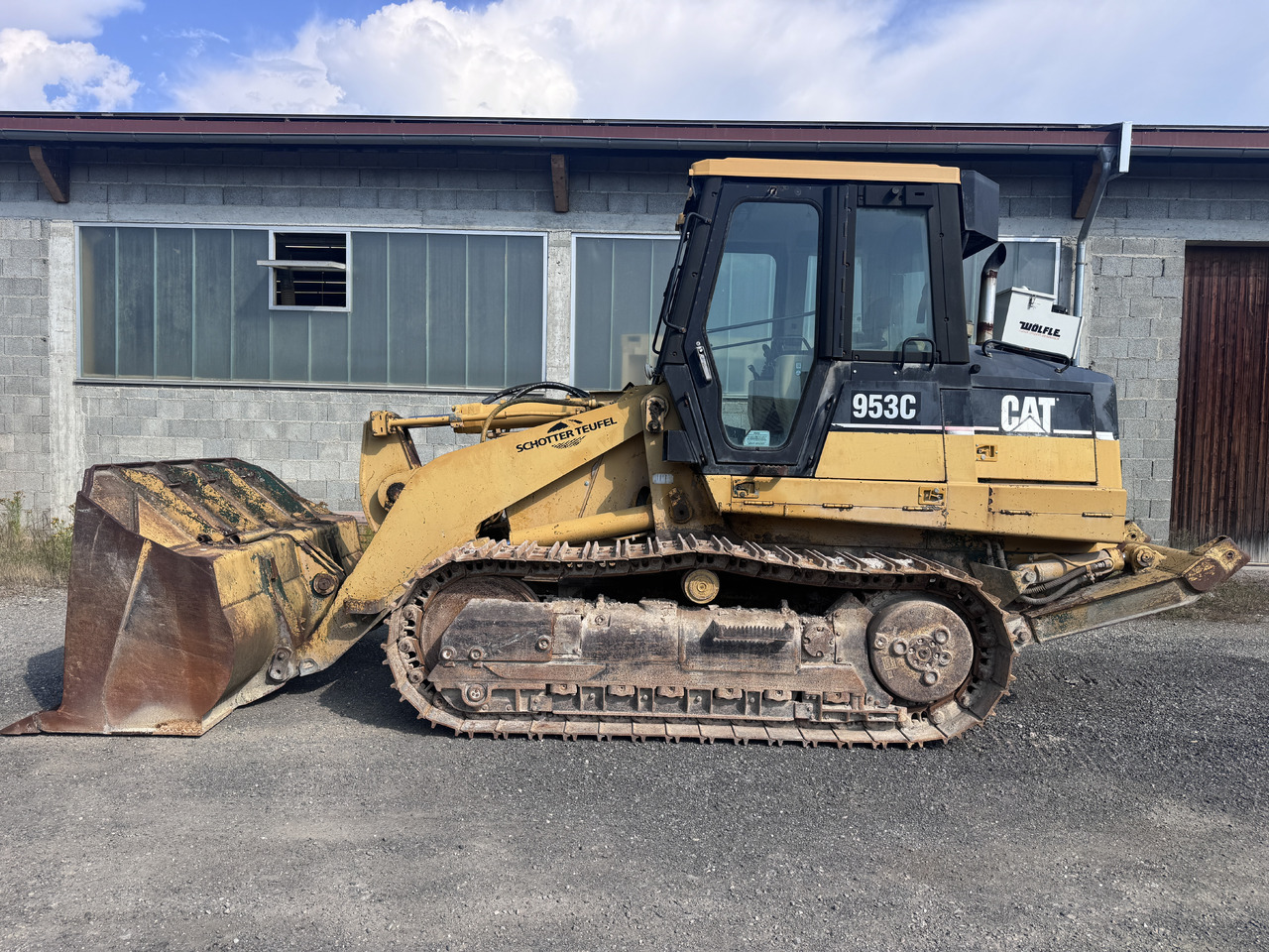 CATERPILLAR 953 C - Laderaupe: das Bild 1 CATERPILLAR 953 C - Laderaupe: das Bild 1