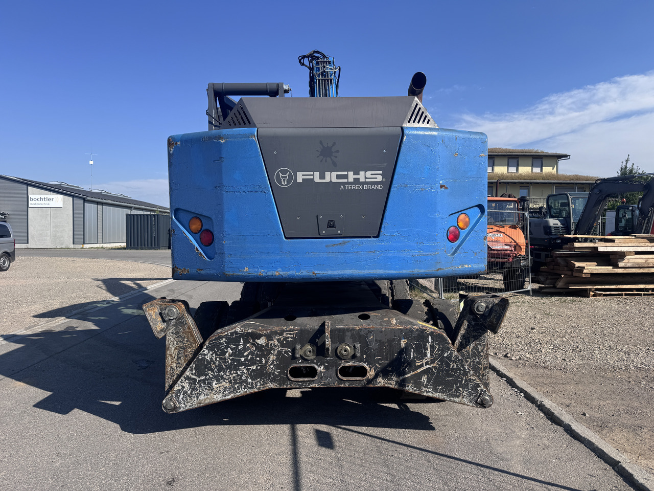 FUCHS MHL 320 F - Umschlagbagger: das Bild 4 FUCHS MHL 320 F - Umschlagbagger: das Bild 4