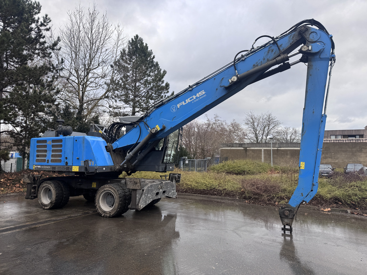 FUCHS MHL 331 F - Umschlagbagger: das Bild 4 FUCHS MHL 331 F - Umschlagbagger: das Bild 4