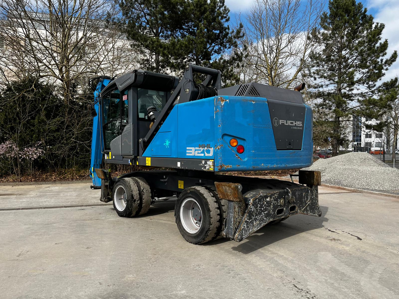 Fuchs MHL 320 F - Umschlagbagger: das Bild 2 Fuchs MHL 320 F - Umschlagbagger: das Bild 2